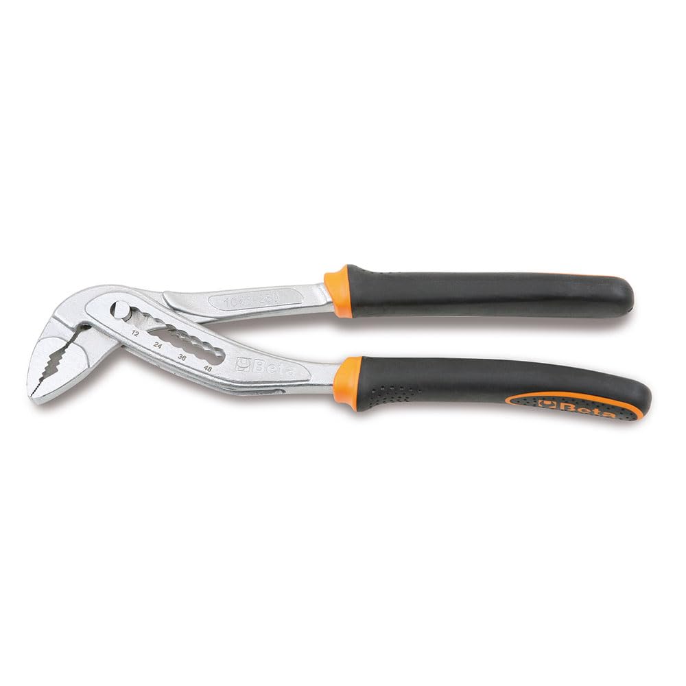 Beta Chrome-Plated 10480215 Adjustable Pliers Crem Bm 250, 250 Mm