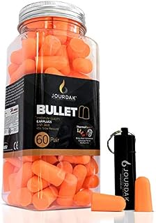Ear Plugs for Sleeping Block Out Snoring, Premium Thermo Foam Noise Reduction