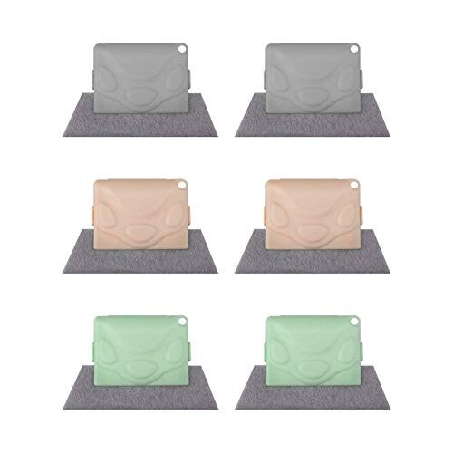 JFONG Magic Window Cleaning Brush, Hand-held Window track Groove Gap Door Track Cleaning Brush Tool Quickly Clean 6-Pack