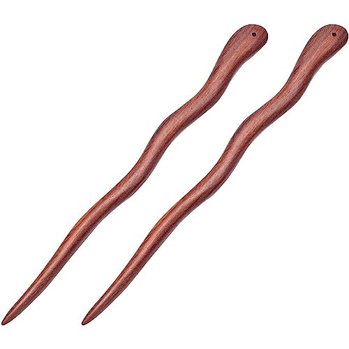 Lpitoy Sandale Clair Santal Hair Sticks Ethnic Hair Bijoux Chinois Femmes Hair Sticks Traditional Hairpins Traditional