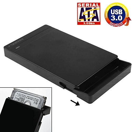 KMLP 2.5インチSATA HDD/SSD外付けエンクロージャ、工具不要、USB 3.0インタフェース