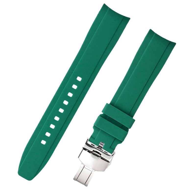 Bracelet silicone Tissot Le Locle 1853 Junior T410 Couturier Carson 22mm vert