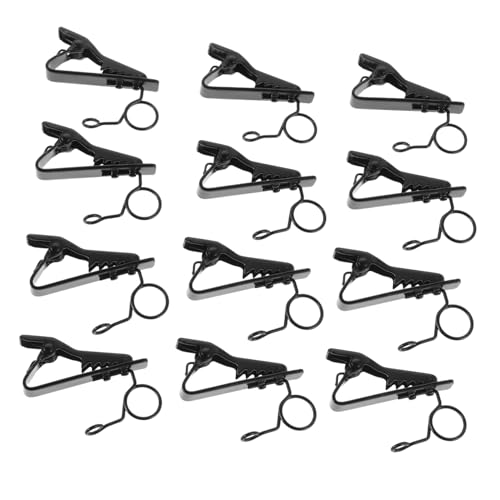 VICASKY 20Pcs Metal Lavalier Microphone Clips Lightweight Replacement Tie Clips for Enhanced Audio Clarity Secure Grip Noise Reduction Recording Interviews Public Speaking