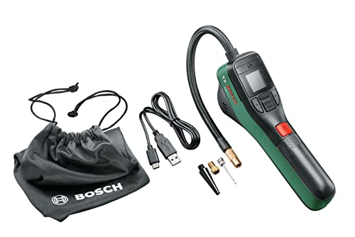 Tyre Inflator – Bosch Easy Pump Cordless Bike Tyre Inflator/Air Pump/Mini Compressor (30 Ah Battery, 36 Volt, Autostop Function, 150 PSI, 103 Bar, LED, Rechargeable Via USB-C Cable, In Carton Box) For Rs. 4000 @ 60% off