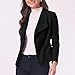 Women's Faux Suede Jackets 2025 Fashion Open Front Cropped Coat Casual Lightweight Moto Biker Jacket Fall Outfits Black suede jacket women XXL