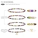 Turandoss Gifts for Women Teen Girls, Colorful Boho Beaded Initial Bracelet Trendy, Small K Letter Stack Bracelets Jewelry for Girls, Birthday Gifts for Girl Age 6 7 8 9 10 Years Old