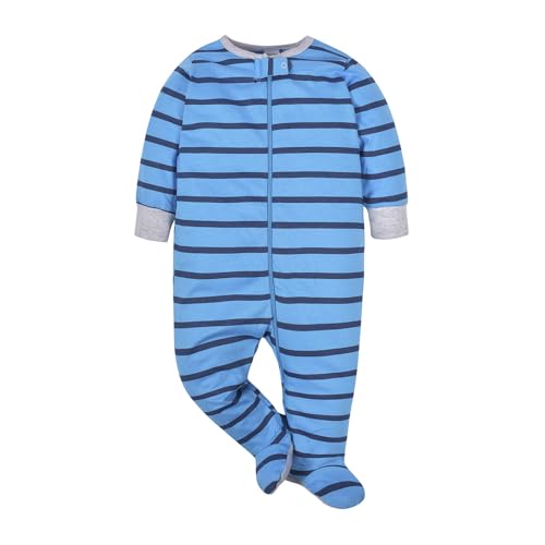 Image of ONESIES Brand Baby Boys Sleepers 4-Pack Footies and Toddler Set