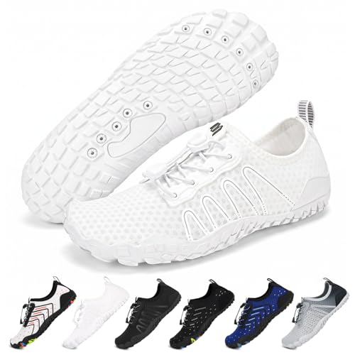 Image of Hike Barefoot Shoes Women Men Footwear, Wide Toe Box Water Shoes, Quick-Dry Zero Drop Comfortable & Non-Slip Pro Barefoot Beach Swim Minimalist Grounding Shoe for Walking Hiking