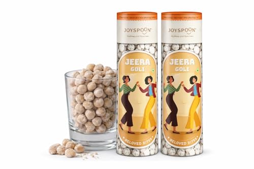 Image of JoySpoon Jeera Goli Mouth Freshener Pack of 2 Mukhwas After Meal Digestive Snack, 300g