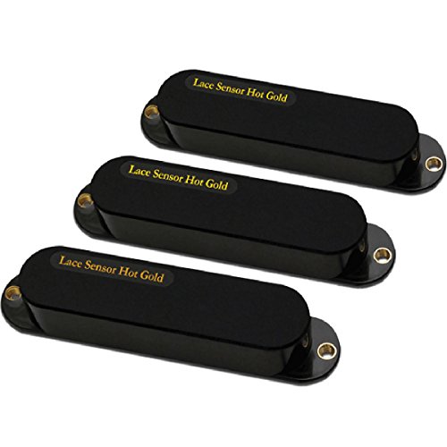 Lace Sensor Hot Gold with Hot Bridge 3-Pack Black
