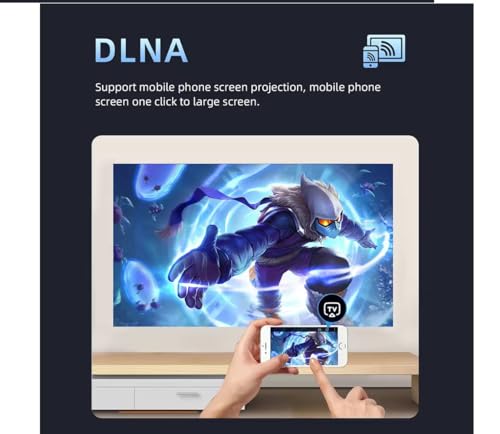Image of BIGASUO Mini WiFi LED Portable Projector 1080p Full HD for Android /iOS with Built-in YouTube - Supports WiFi, HDMI,AV in,USB, Miracast with 4000 LM (BGP31)