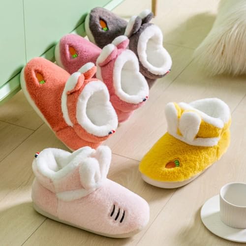 Diabetic Slippers,Postpartum Package with Confinement Shoes, Soft-Soled Warm Maternity Shoes-Purple_38-39,Anti-Skid Rubber Sole4