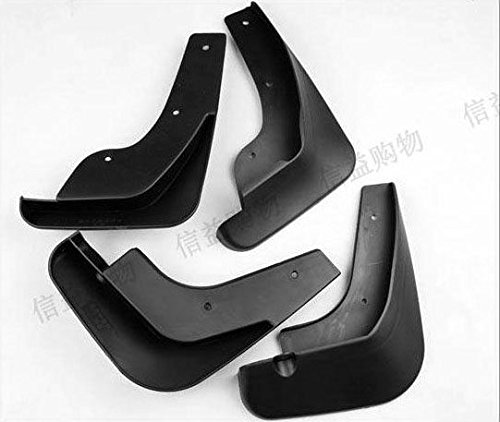 Car Accessory Front & Rear Mudguard Mud Flaps Splash Guard Black Fit For 2009 2010 2011 2012 Mazda 3 I Sedan #TOP1