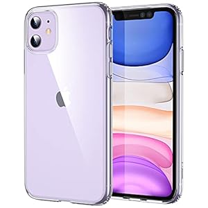ESR duidelijk siliconen hoesje compatibel met iPhone 11 – dunne zachte transparante TPU beschermhoes slanke hoes helder