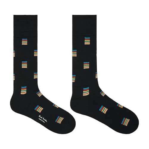 PS Paul Smith Men's Three Pack 'Signature Stripe' Socks, Multicolor, One Size4