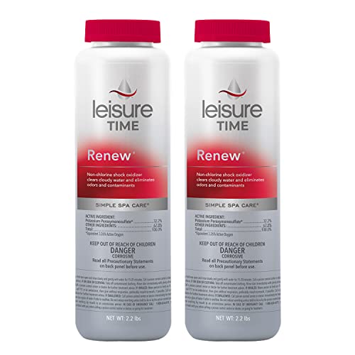 Leisure Time RENU2-02BX Renew Granular 2.2-Pounds 2-Pack