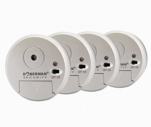 Doberman Security SE-0165 Mini Window Alert (Silver)