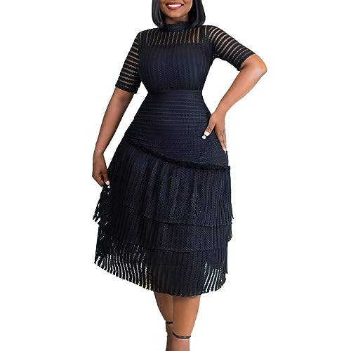 Robe t-shirt longue jupe en A sexy en coton col rond pour femme moderne
