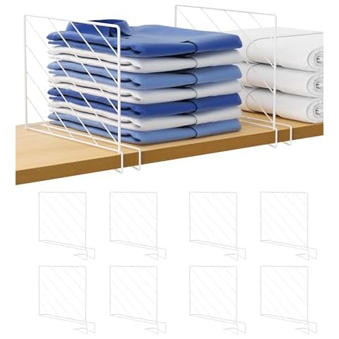 Vorey Stainless Steel Shelf Dividers for Closets Cover