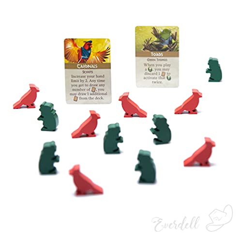 Image of Everdell: Bellfaire Expansion - Board Game Add-On for 5-6 Players with Player Powers, New Market Board & Special Event Cards - Requires Everdell Base Game