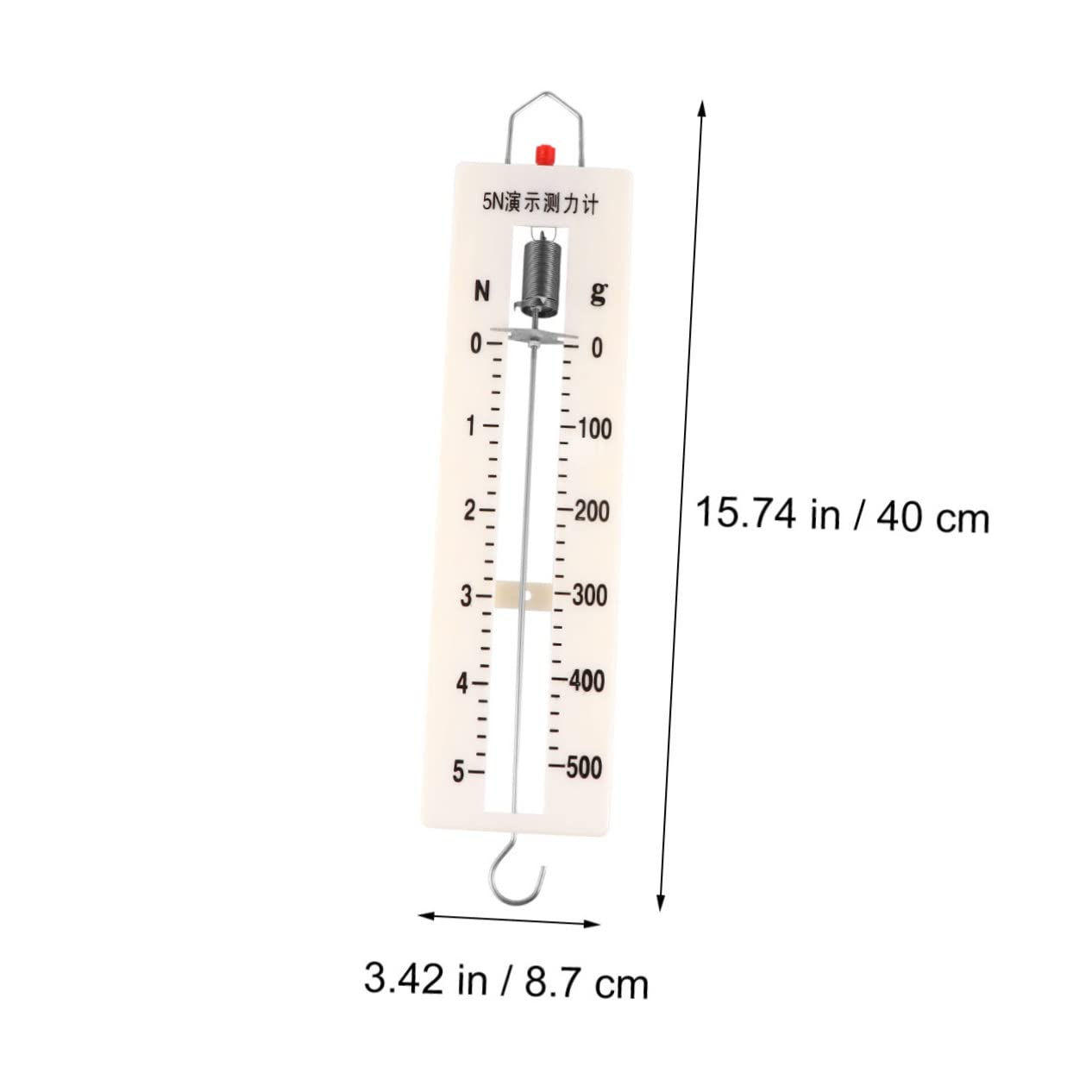 CIYODO Spring Dynamometer Force Gauge Meter Physics Lab Tool Experiments Apparatus Law
