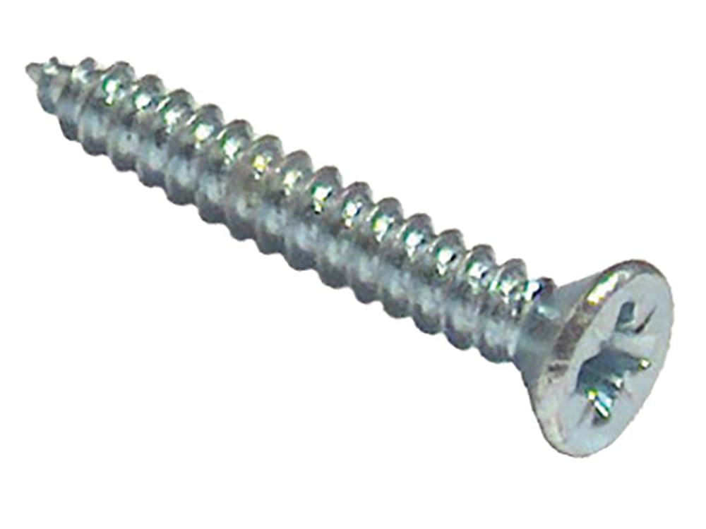 Forgefix Self-Tapping Screw Pozi Compatible Csk Zp 1/2In X 4 Box 200