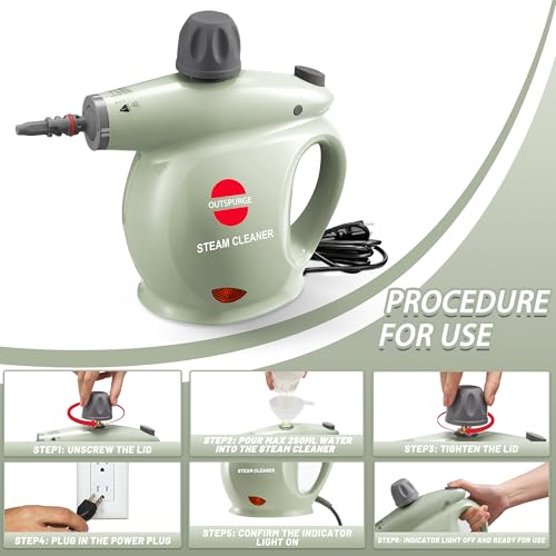 Outspurge Handheld Steam Cleaner thumbnail 8