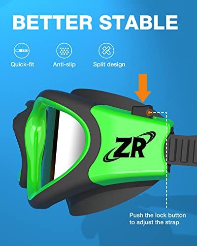 Image of ZIONOR Swim Goggles, Upgraded G1 Polarized Swimming Goggles Anti-Fog for Adult Men Women