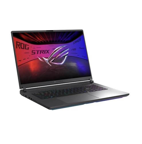 Image of ASUS ROG Strix G18 Gaming Laptop 18 inch 240Hz IPS WQXGA Display (Intel Ultra 9-275HX, GeForce RTX 5060 8GB, 64GB DDR5, 8TB PCIe SSD, RGB KB, Thunderbolt 4, Win 11 Home) w /Dockztorm Wireless Mouse