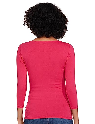 Image of Marks & Spencer Womens Solid Slim Fit T-Shirt