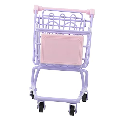 QUMIIRITY Mini Shopping Cart Model Boys and Girls Shopping Carts Toddlers Mini Grocery Kart Folding Wheels