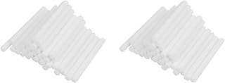 dissot Filtro del Humidificador de 80 Piezas de Esponja de Algodón de Repuesto de 8Mm X 8Cm para Humidificador USB Difusor de Aroma, Generador de Niebla