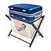 Porte-Bagages en Bois Pliant pour la Maison, Support de Valise en Tissu d'une capacité de 110 LB, Porte-Bagages de Rangement Amovible pour Les invités de l'hôtel, L26 x D19 x H20