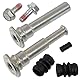 AERZETIX - C73979 - Führungshülsensatz, bremssattel - montageseite vorderachse, hinten - kompatibel mit Honda Hyundai Kia Nissan Subaru Suzuki Toyota - nummern OE 5818002A10