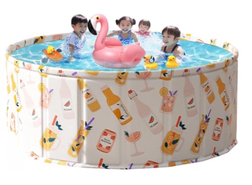 Ladfrol プール 折りたたみ 空気入れ不要 直径90cm/120cm/160cm 高さ45cm 円形ビニール簡易ペット子供用 家庭用 ペット用バスグッズ レジャー フ ボールハウス 犬猫 お風呂用 収納便利 水遊び 芝生遊び 室内 砂場 庭 猛暑対策
