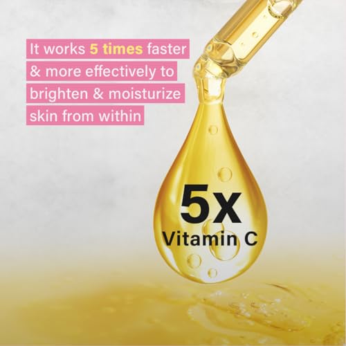 Image of Pure Origin Korean Vitamin C Bright Boosting Body Lotion (Pack of 2) | For Brighter, Glowing Skin and moisturized skin | For women and men | 600 ml