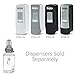 GOJO Clear & Mild Foam Handwash, EcoLogo Certified, 700 mL Hand Soap Refill ADX-7 Push-Style Dispenser (Pack of 4) - 8711-04