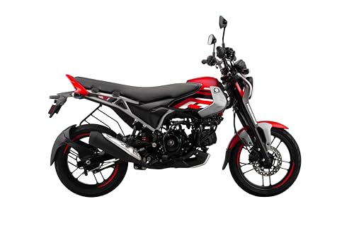 Image of Bajaj Freedom Cng 125 Disk Led Motorcycle /Motorbike - Racing Red - Ex-Showroom