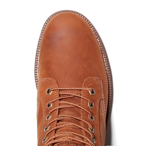 Image of Timberland Men's Redwood Falls Mid Waterproof Boot, Saddle Full Grain, 15 W US