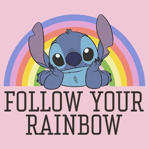 Image of Disney Girls' Stitch Rainbow