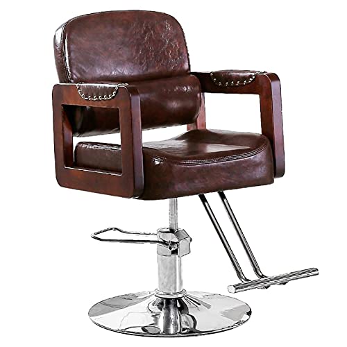 GAAHRQQQ Hydraulic Salon Recliner Barber Chair Hydraulic Hair Salon Styling Barber Chair in Beauty Personal Care Classic Recliner Chair Tattoo Chair for Salon Beauty Equipment