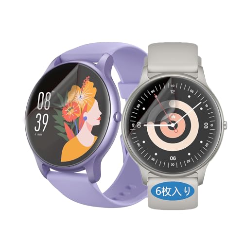 Frgniey6zΉ Parsonver X}[gEHb` fB[X SR1 یtB, TPU CA, Ή AGPTEK ی^ ^ Smaart Watch 1.32C` SR2 ȖʐptB