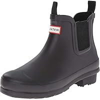 Hunter Kids Original Chelsea Rain Boot, Black, 1
