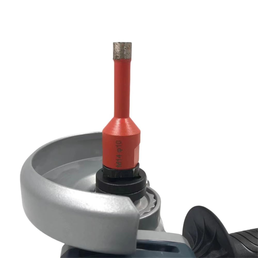 Punta per sega a tazza diamantata, punta per marmo M14, punta per carotaggio sinterizzata, 6 pezzi, strumento di perforazione per calcestruzzo in mattoni ceramici di granito, 6,8,10,12,14,16 mm