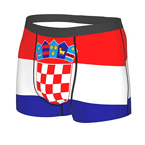 Flag of Puerto Rico Mens Boxer Briefs Underwear Breathable Stretch Boxer Trunk with Pouch for Men, Youth2