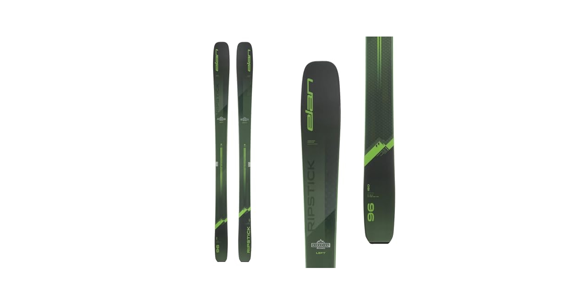Amazon.com : Elan RIPSTICK 96 Dark Green/Green 172cm 2023