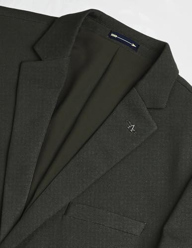 Image of Arrow Knitted Blazer for Men - Slim Fit, Button Closure Casual Blazer for Men