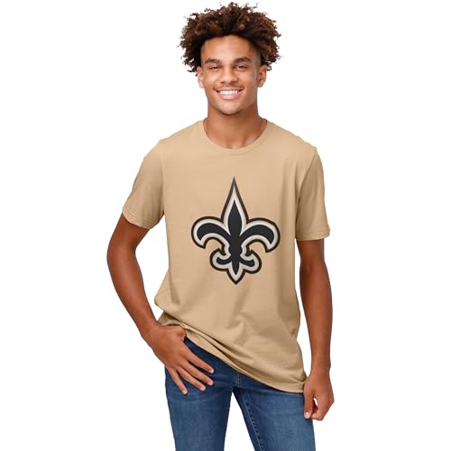 Image of FOCO Men's NFL Team Primary Logo Black Short Sleeve T-Shirt
