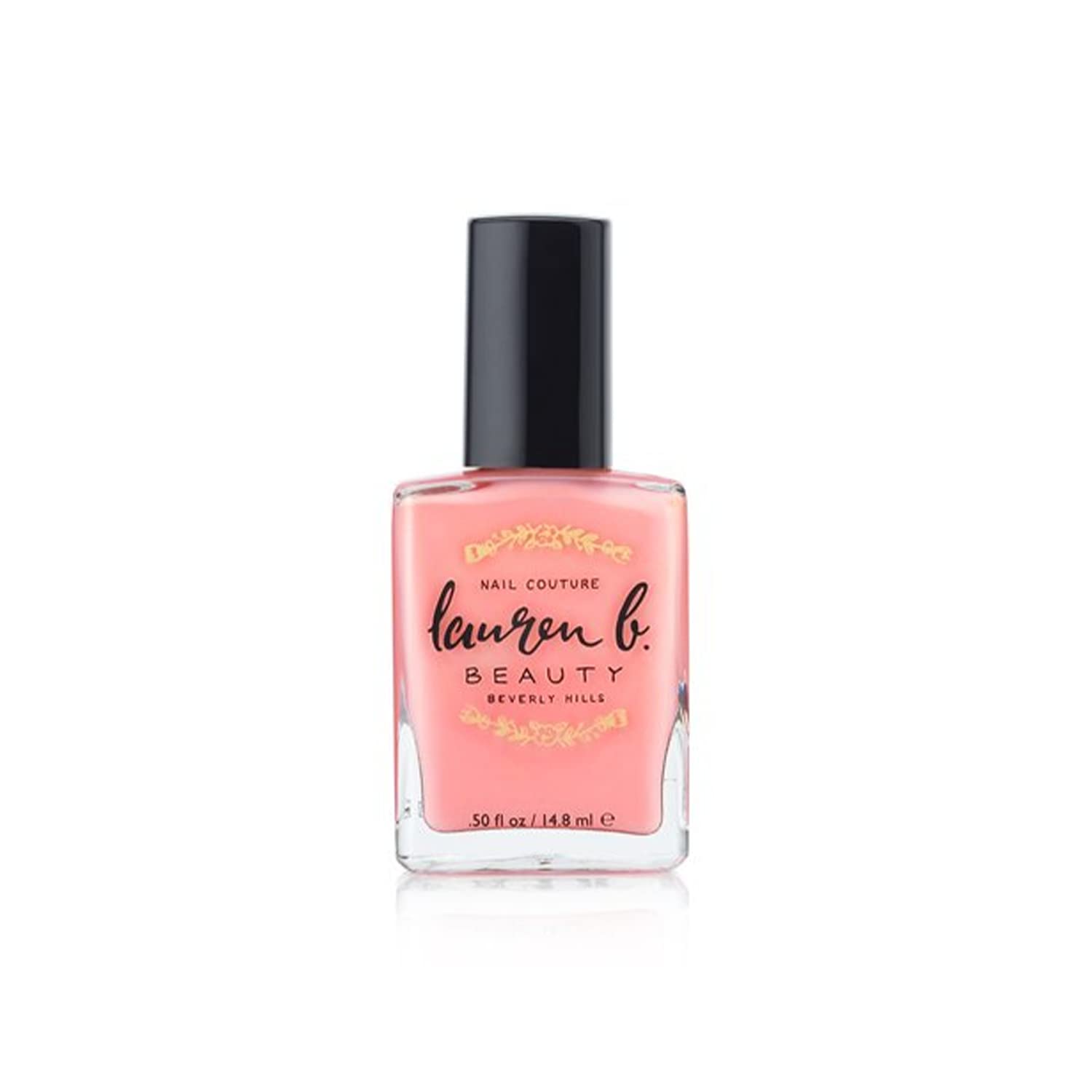 Lauren B. Nail Polish Baja Sunrise | Natural Quick Dry Nail Polish, Vegan Fast Dry Nail Art Polisher | Nail Care Products And Manicure Nail Art
