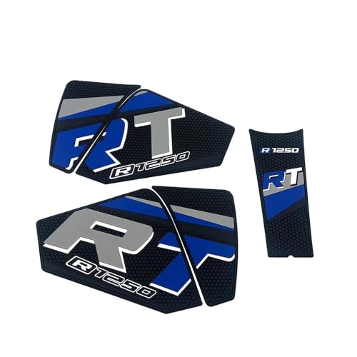 Tank Pad R1200RT et R1250RT : protection de réservoir de moto et autocollants latéraux noirs